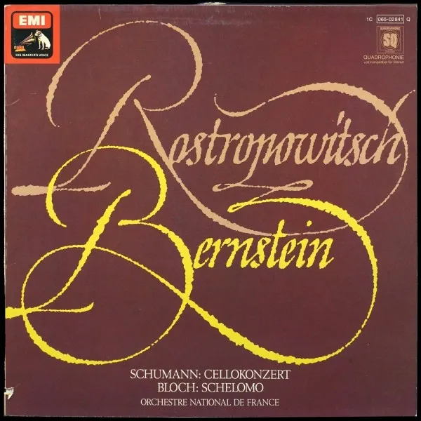 Schumann / Bloch: Cellokonzert - Schelomo