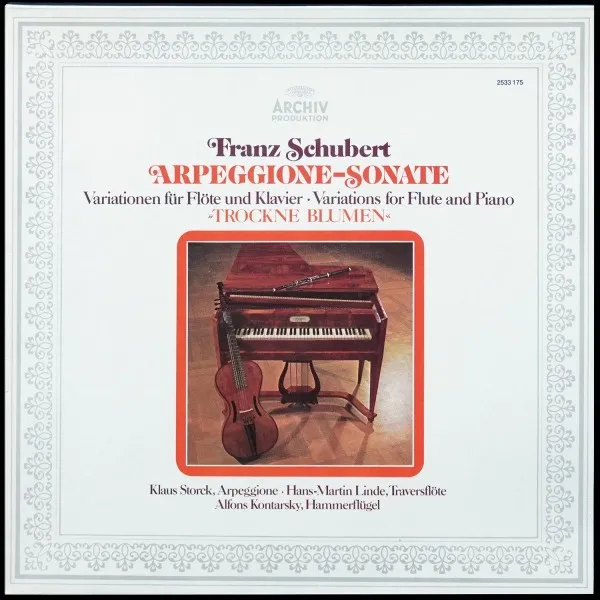 Schubert: Arpeggione-Sonate - Trockne Blumen