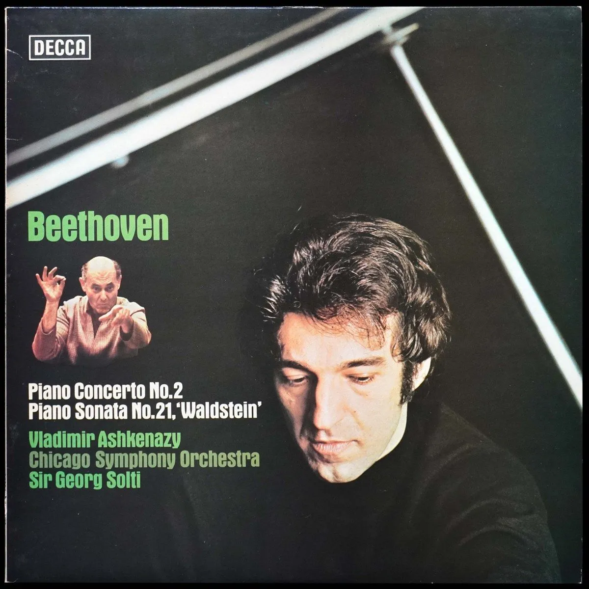 LP Sir Georg Solti — Beethoven: Piano Concerto No. 2 / Piano Sonata No. 21 'Waldstein' фото