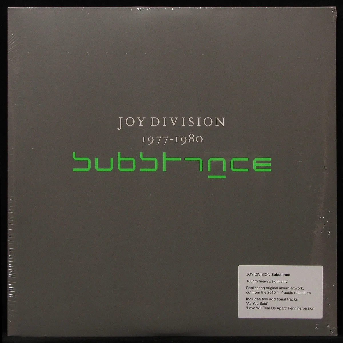 LP Joy Division — Substance (2LP, Pre-Sale, Предзаказ) фото