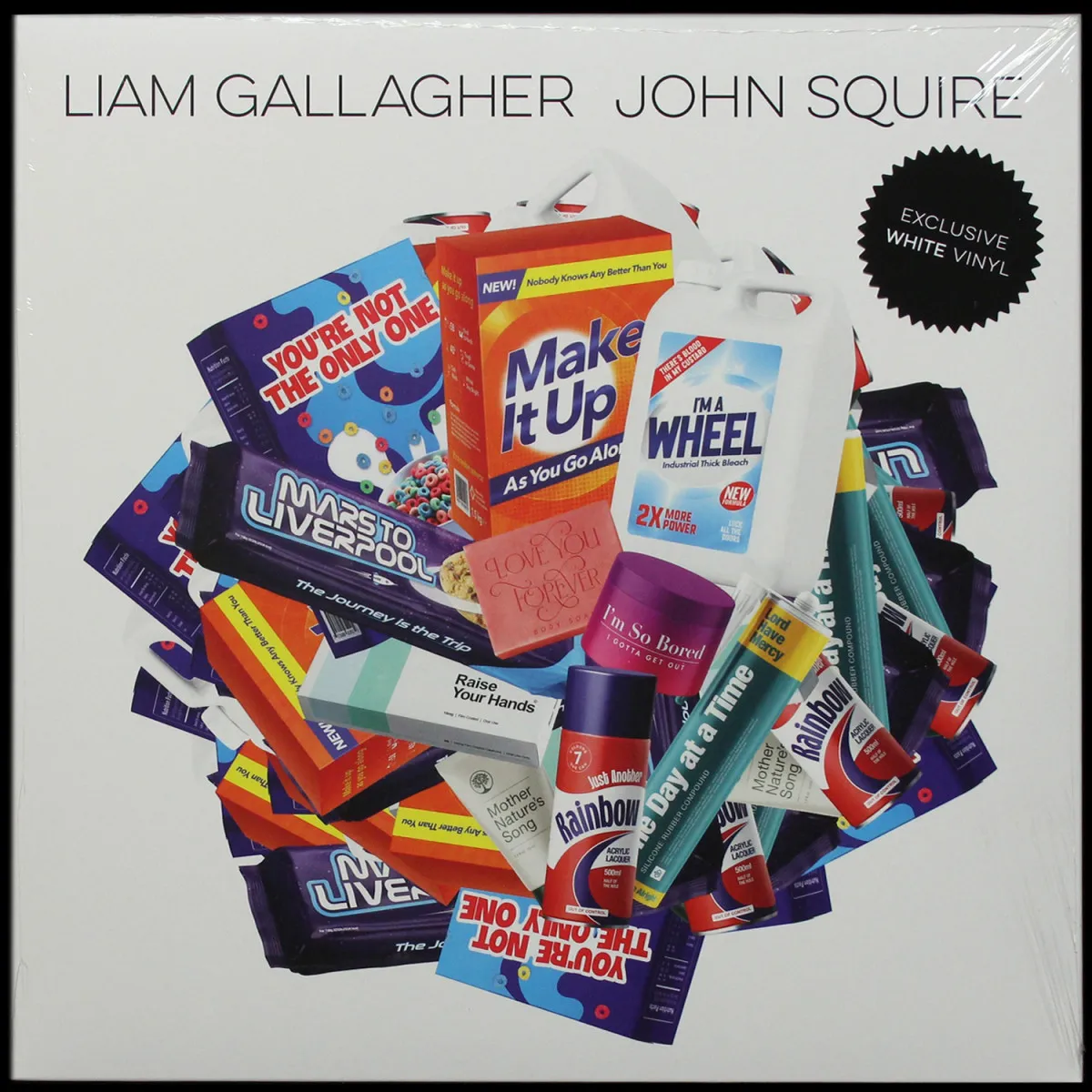 LP Liam Gallagher — Liam Gallagher John Squire (цветной винил, + постер) фото