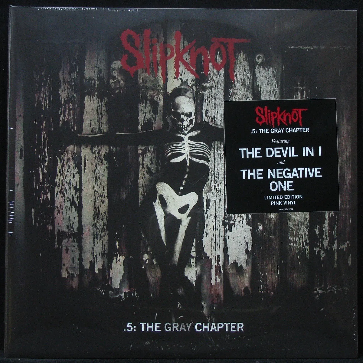 LP Slipknot — 5: The Gray Chapter (2LP, цветной винил) фото