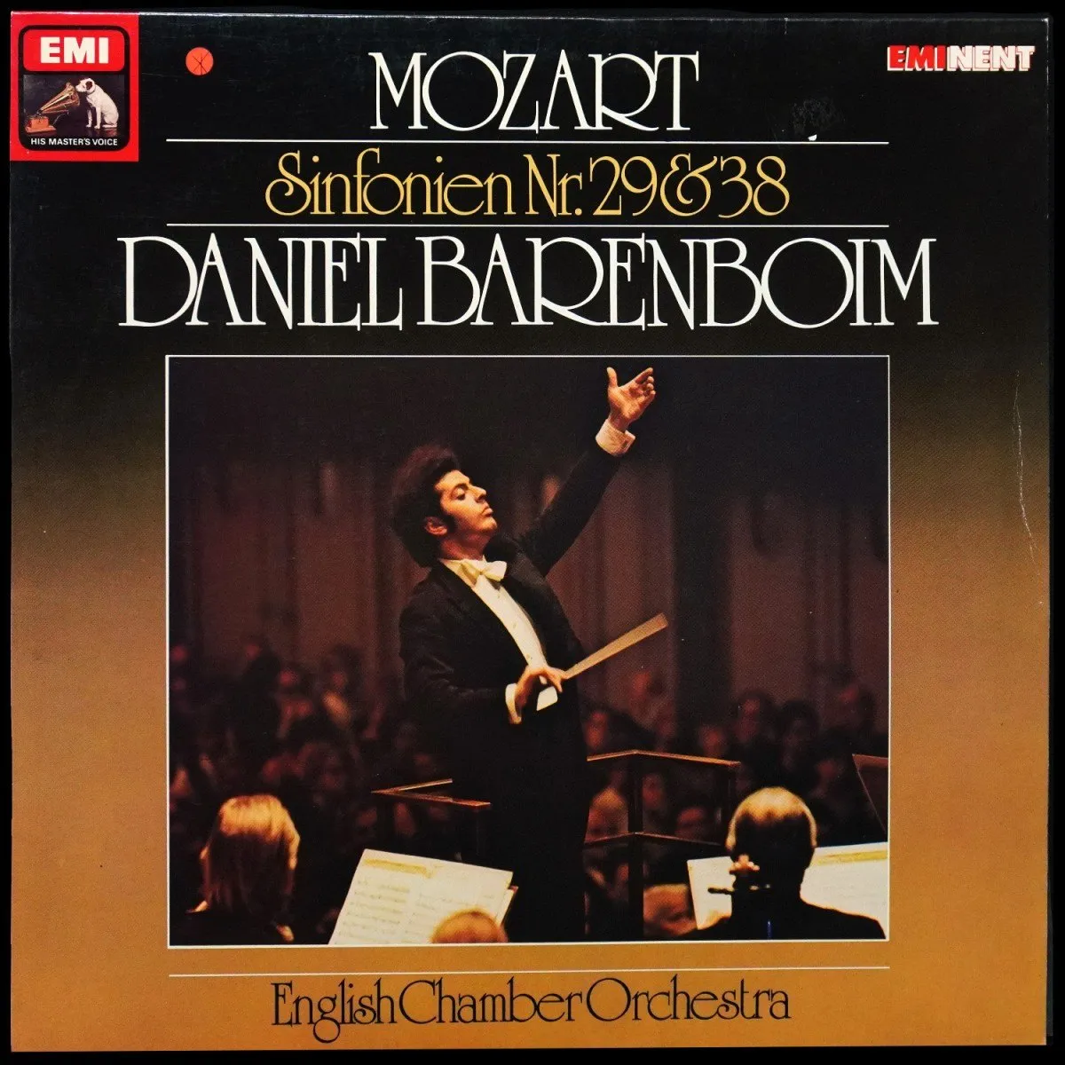 LP Daniel Barenboim — Mozart: Sinfonien Nr.29 & Nr.38 фото