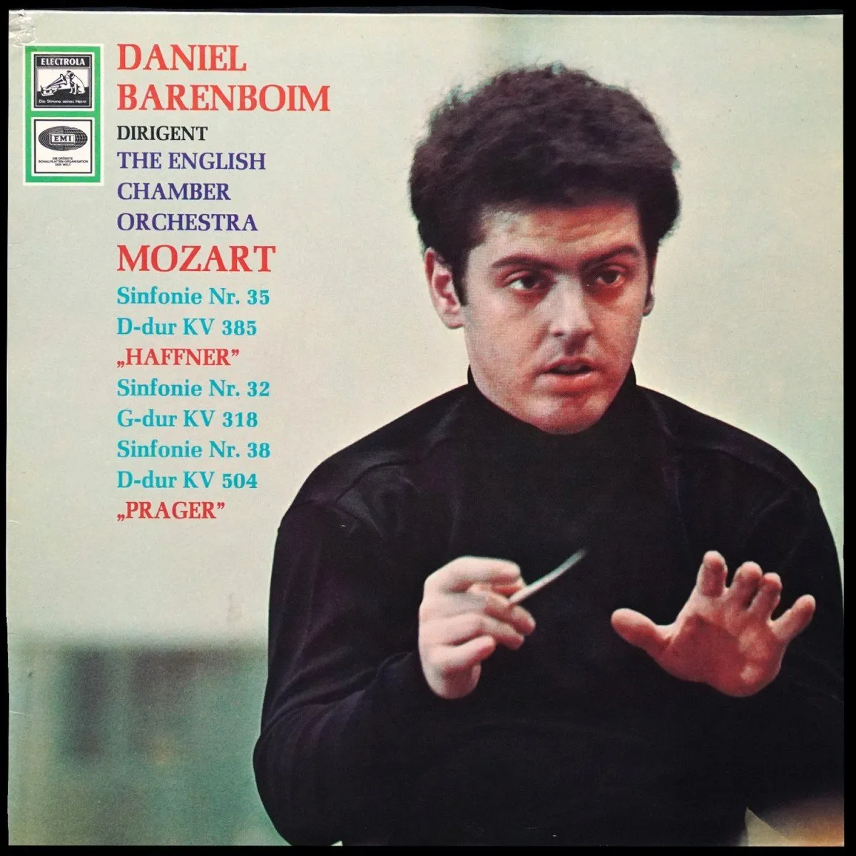LP Daniel Barenboim — Mozart: Sinfonien Nr. 32, Nr. 35 Und Nr. 38 фото