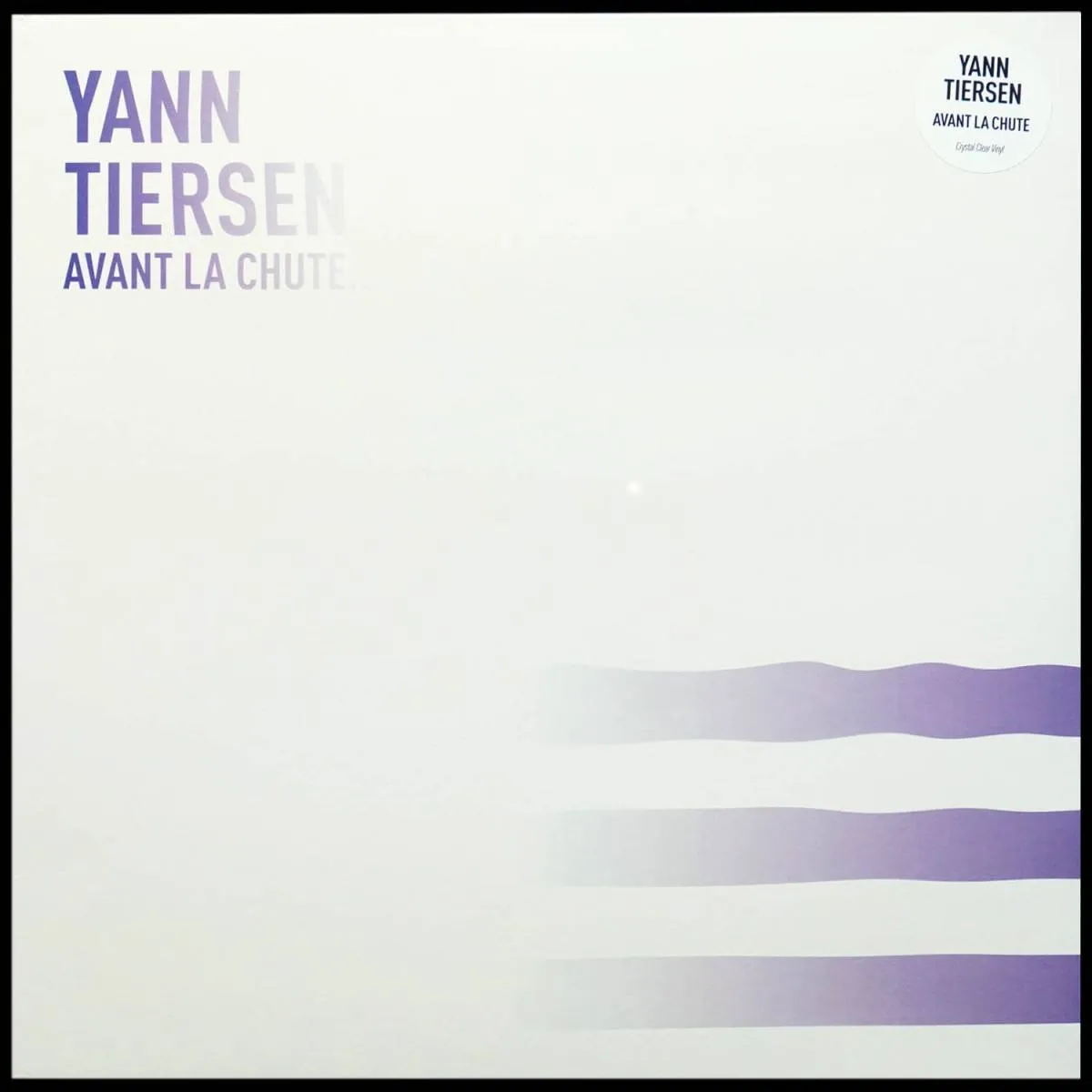 LP Yann Tiersen — Avant La Chute... (цветной винил) фото