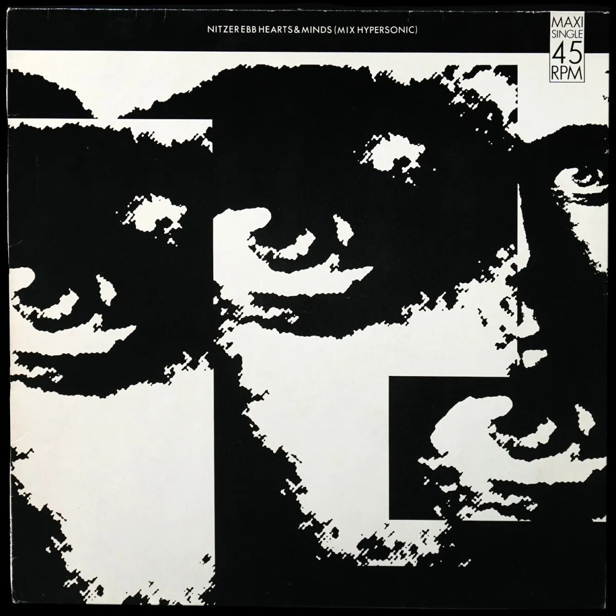 LP Nitzer Ebb  — Hearts & Minds (Mix Hypersonic) (макси сингл) фото