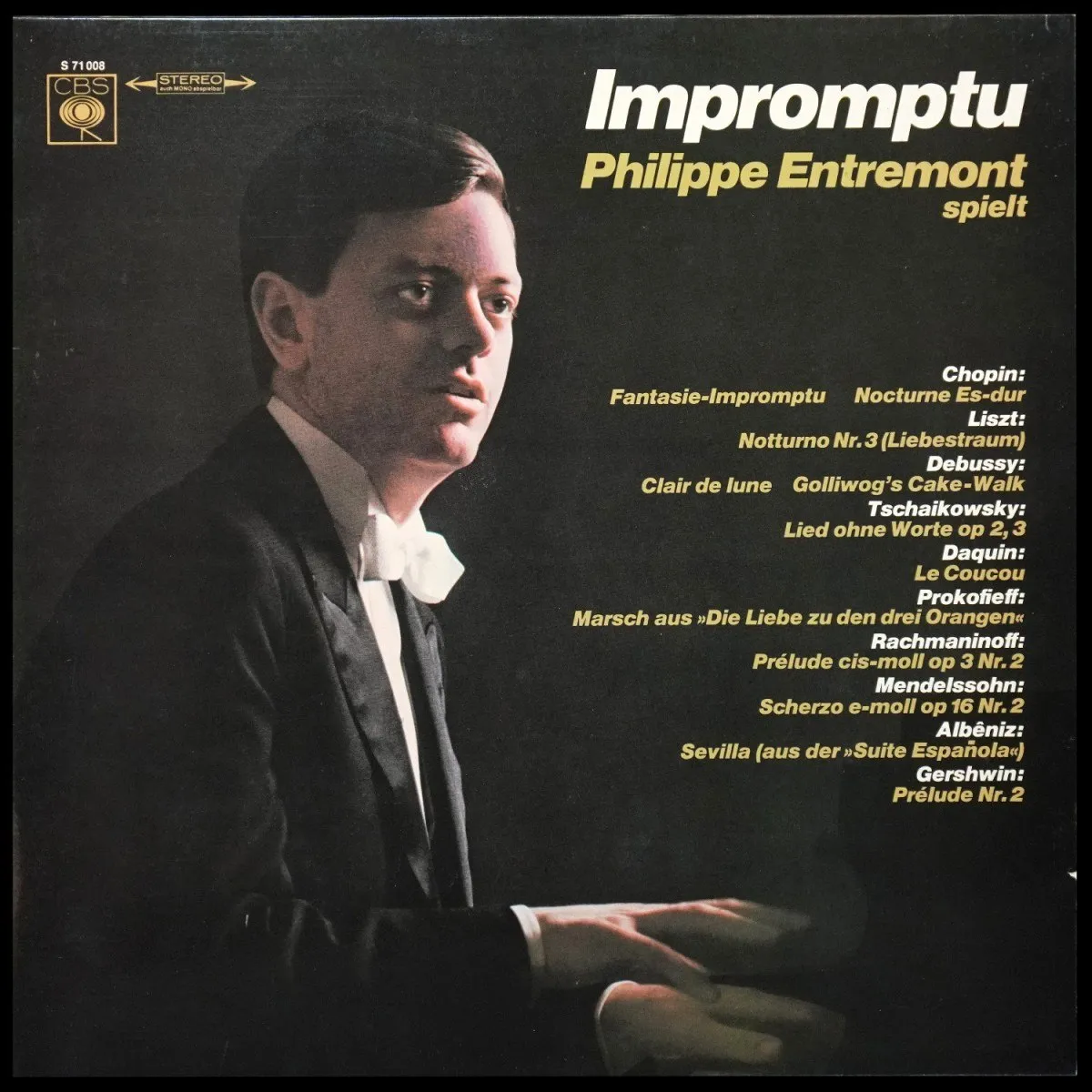 LP Philippe Entremont — Fantasy-Impromptu фото