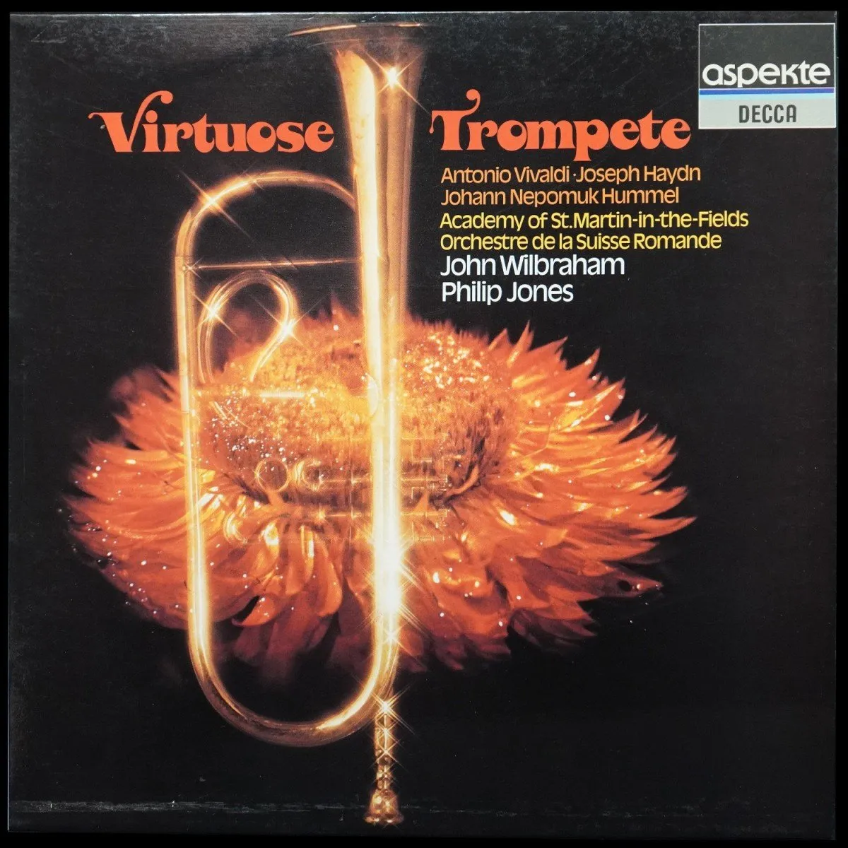 LP John Wilbraham — Vivaldi / Haydn: Virtuose Trompete фото