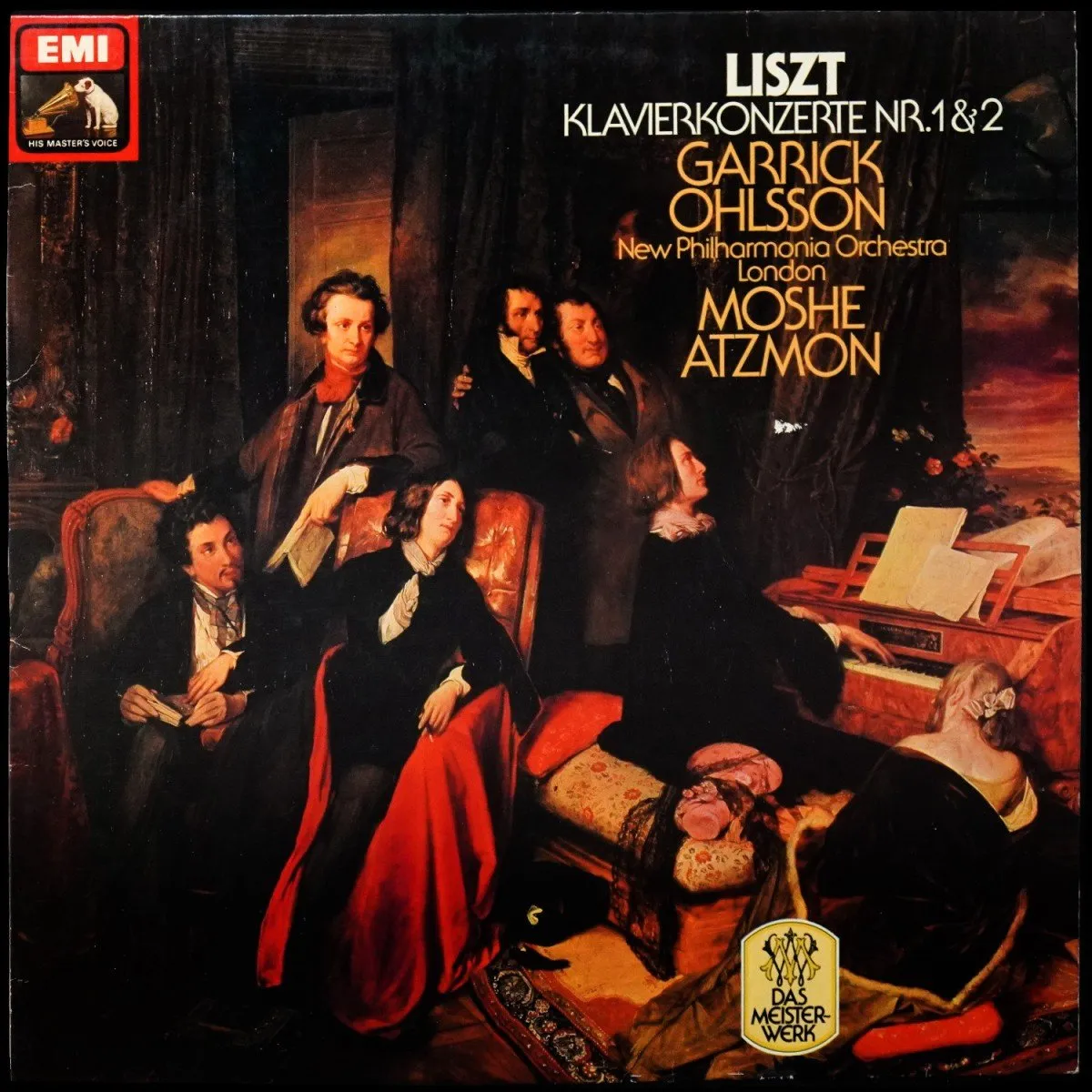 LP Moshe Atzmon — Liszt: Klavierkonzerte Nr. 1 & 2 фото