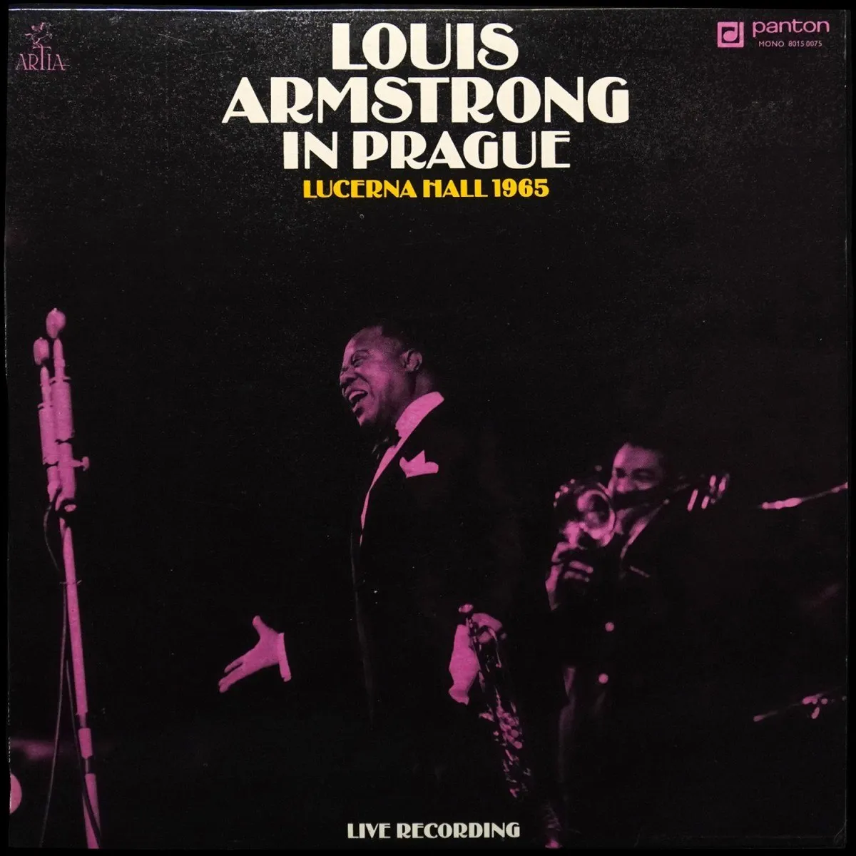 LP Louis Armstrong — Louis Armstrong In Prague (моно) фото