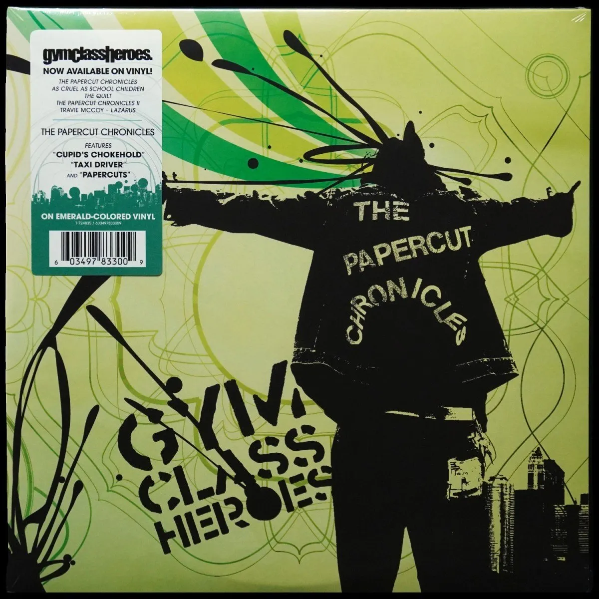 LP Gym Class Heroes — Papercut Chronicles Part II (2LP,  зеленый винил) фото