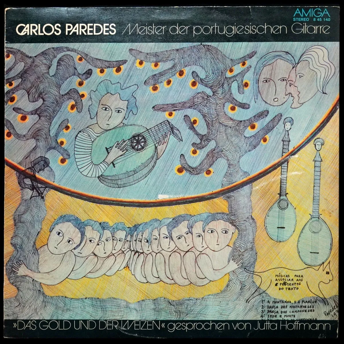 LP Carlos Paredes — Meister Der Portugiesischen Gitarre фото