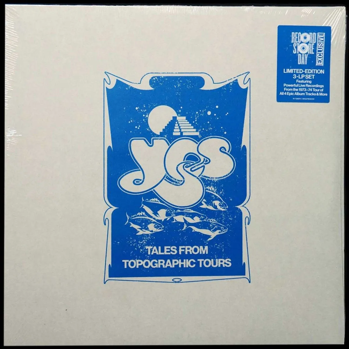 LP Yes — Tales From Topographic Tours (3LP-бокс) фото