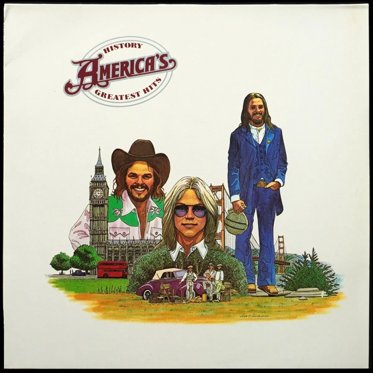 LP America — History - America's Greatest Hits фото