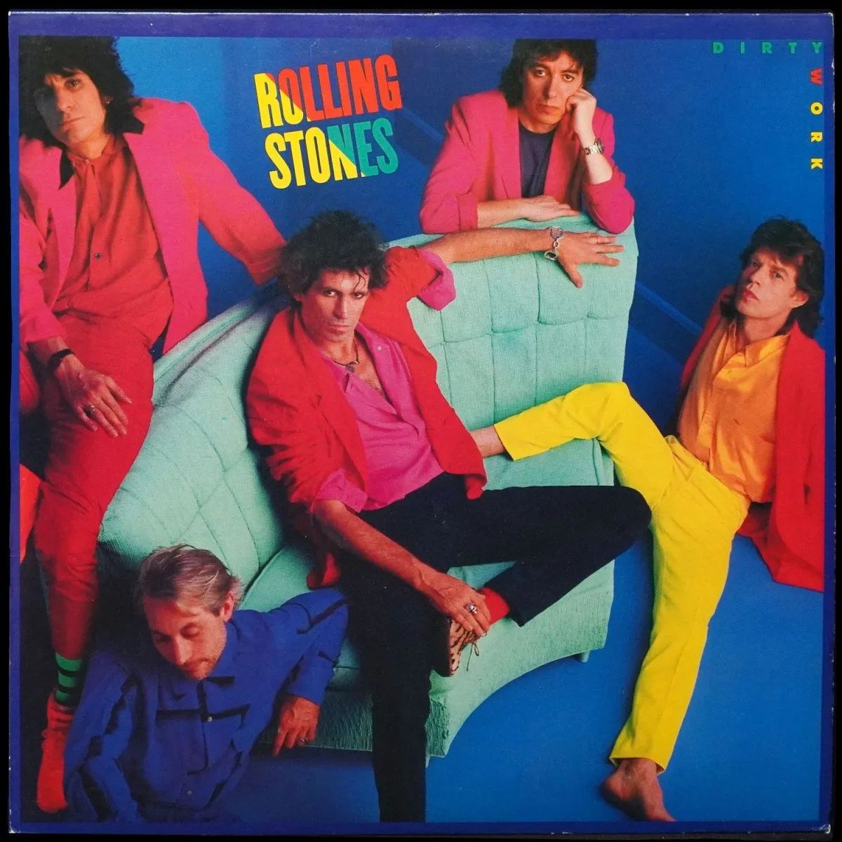 LP Rolling Stones — Dirty Work фото