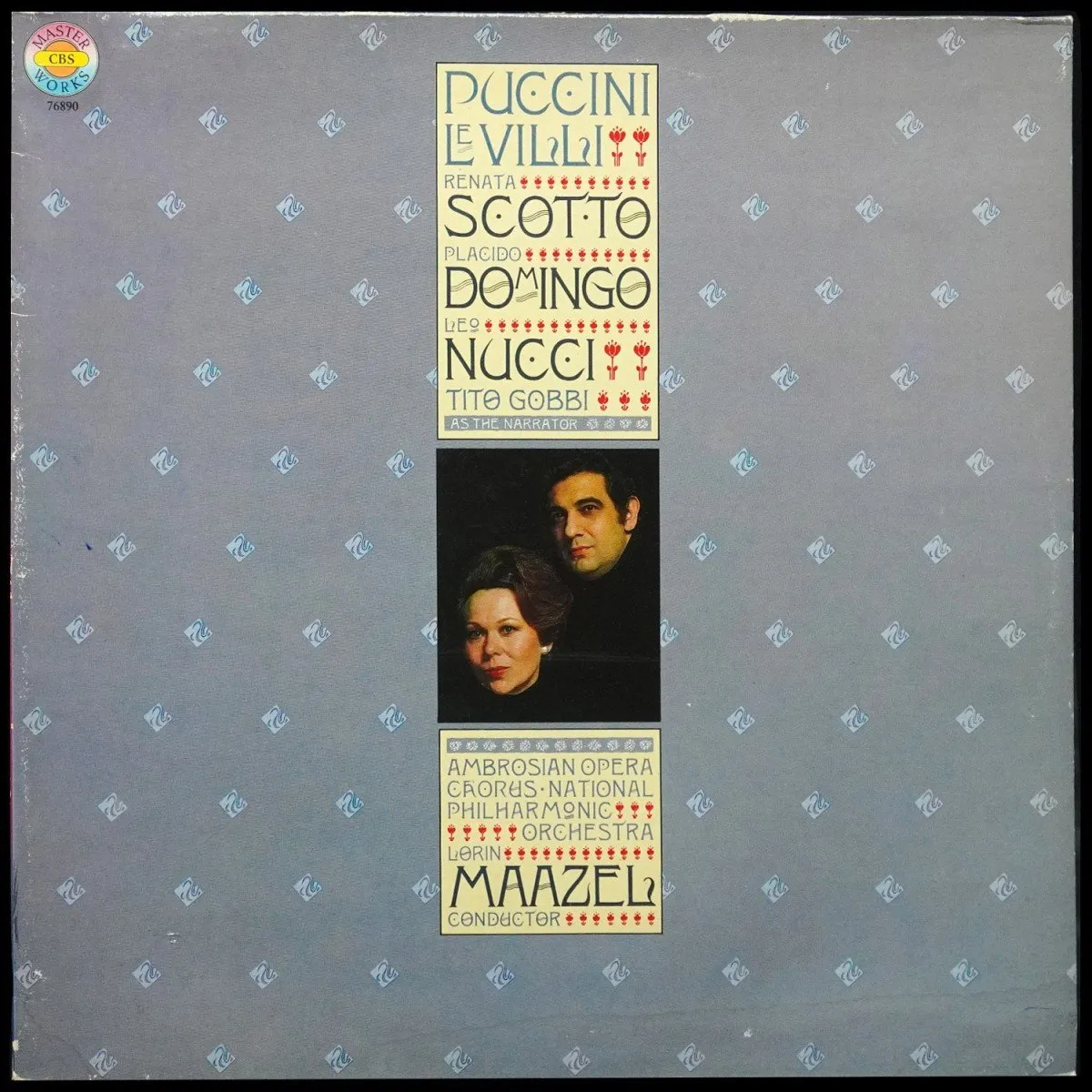 LP Lorin Maazel — Puccini; Scotto; Domingo: Le Villi фото