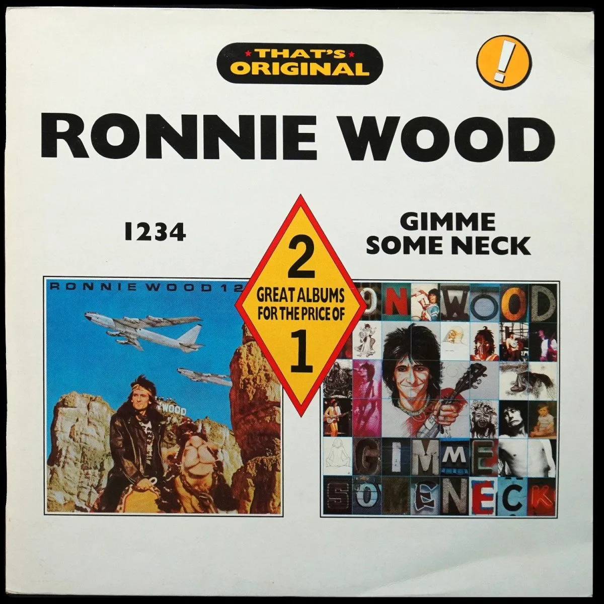 LP Ronnie Wood — That's Original: 1234 / Gimme Some Neck (2LP) фото