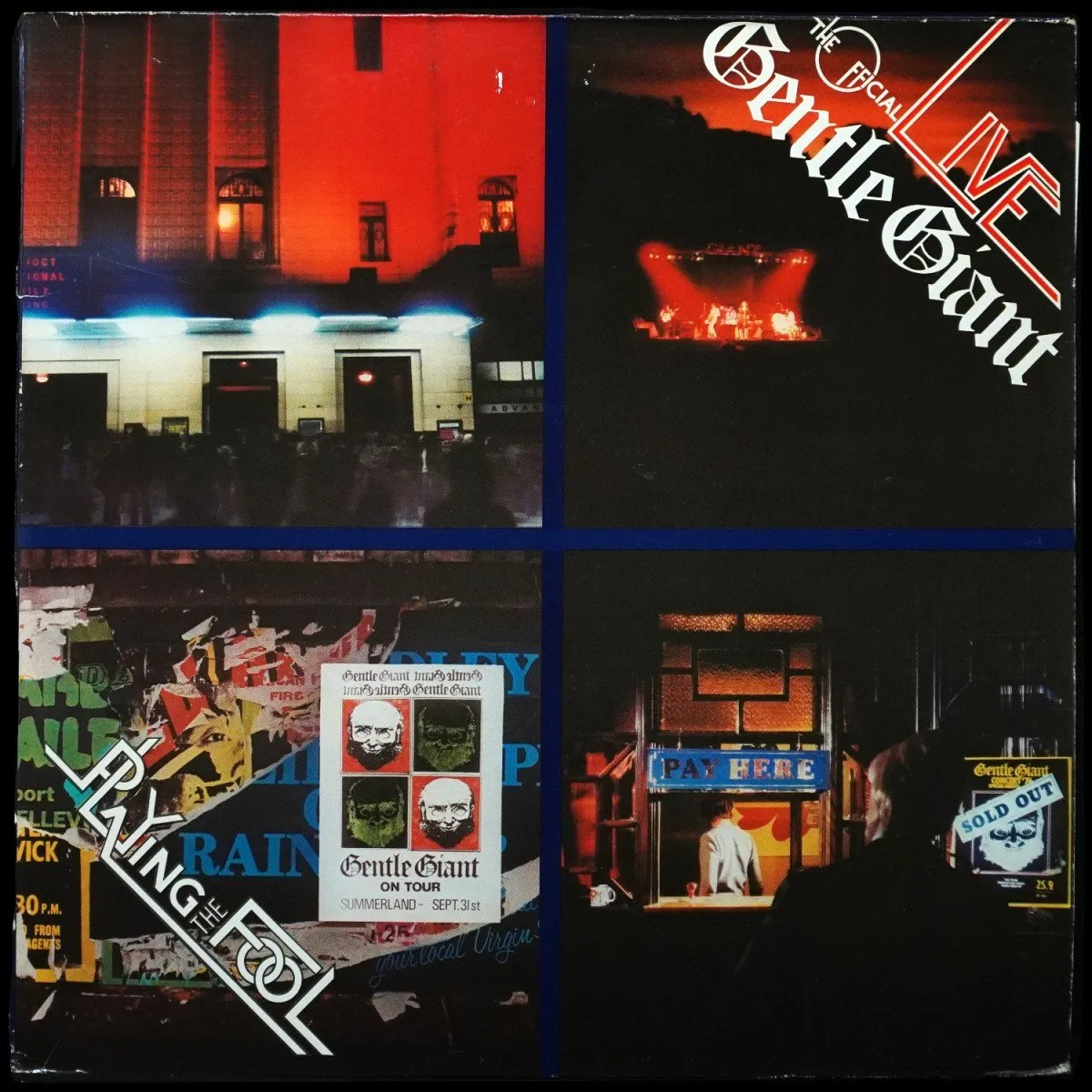 LP Gentle Giant — Playing The Fool (2LP) фото