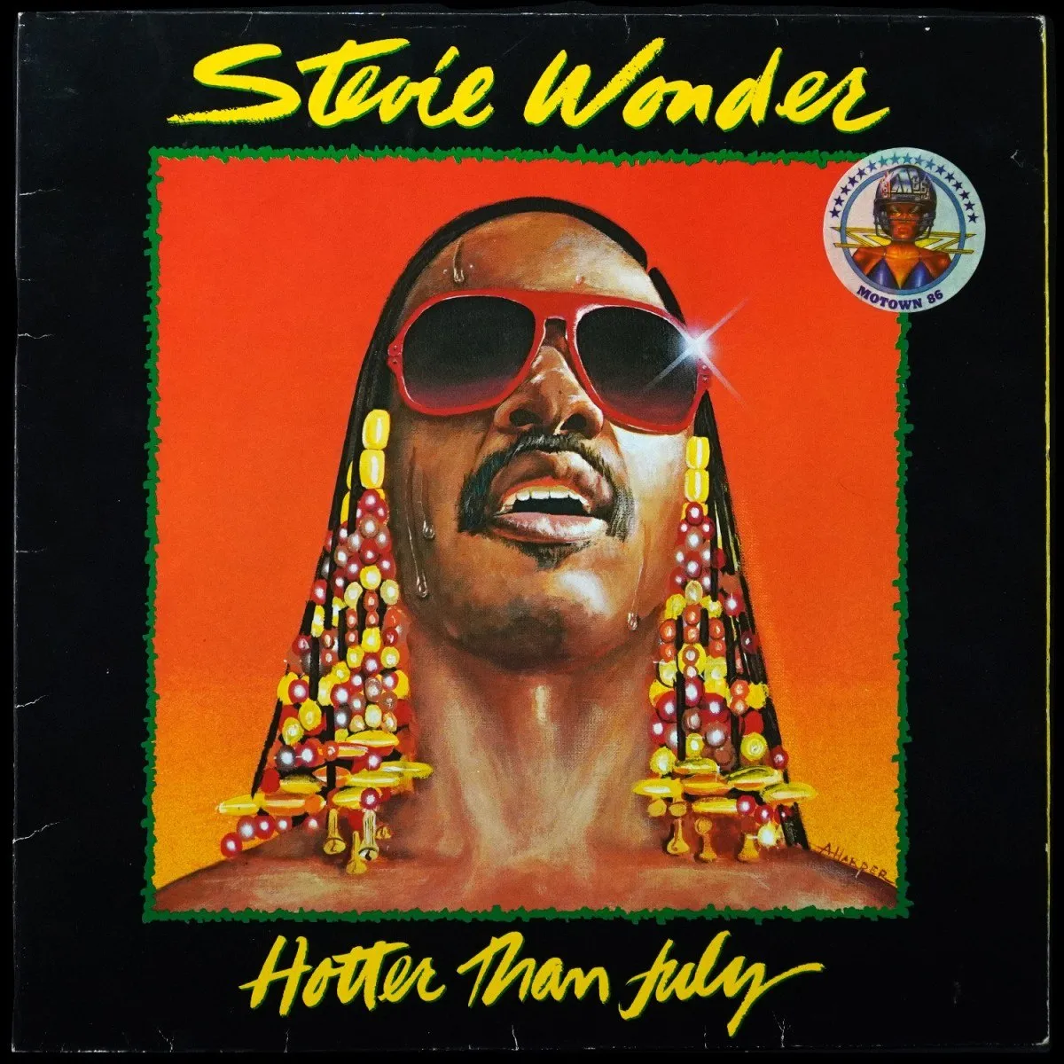 LP Stevie Wonder — Hotter Than July фото