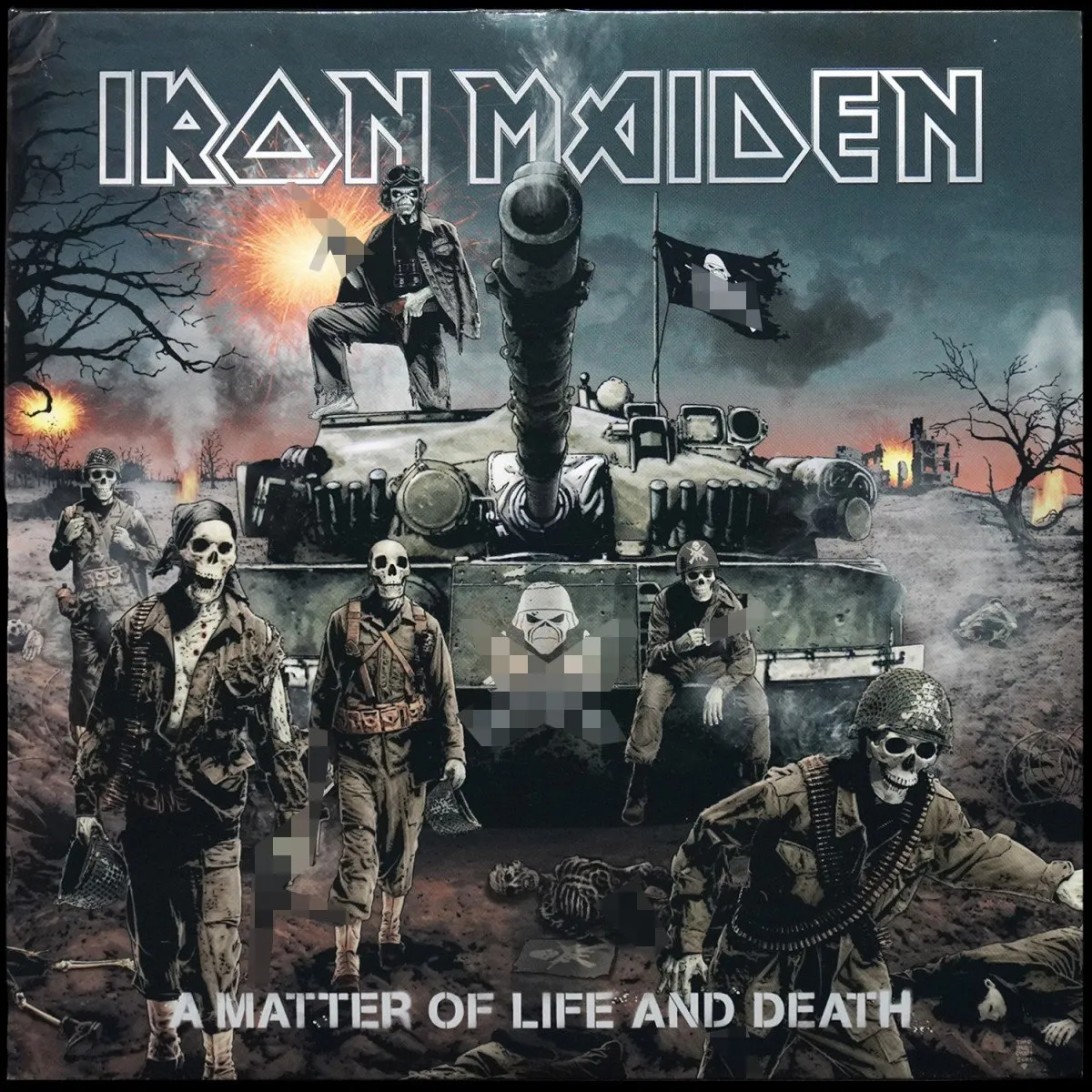 LP Iron Maiden — A Matter Of Life And Death (2LP) фото