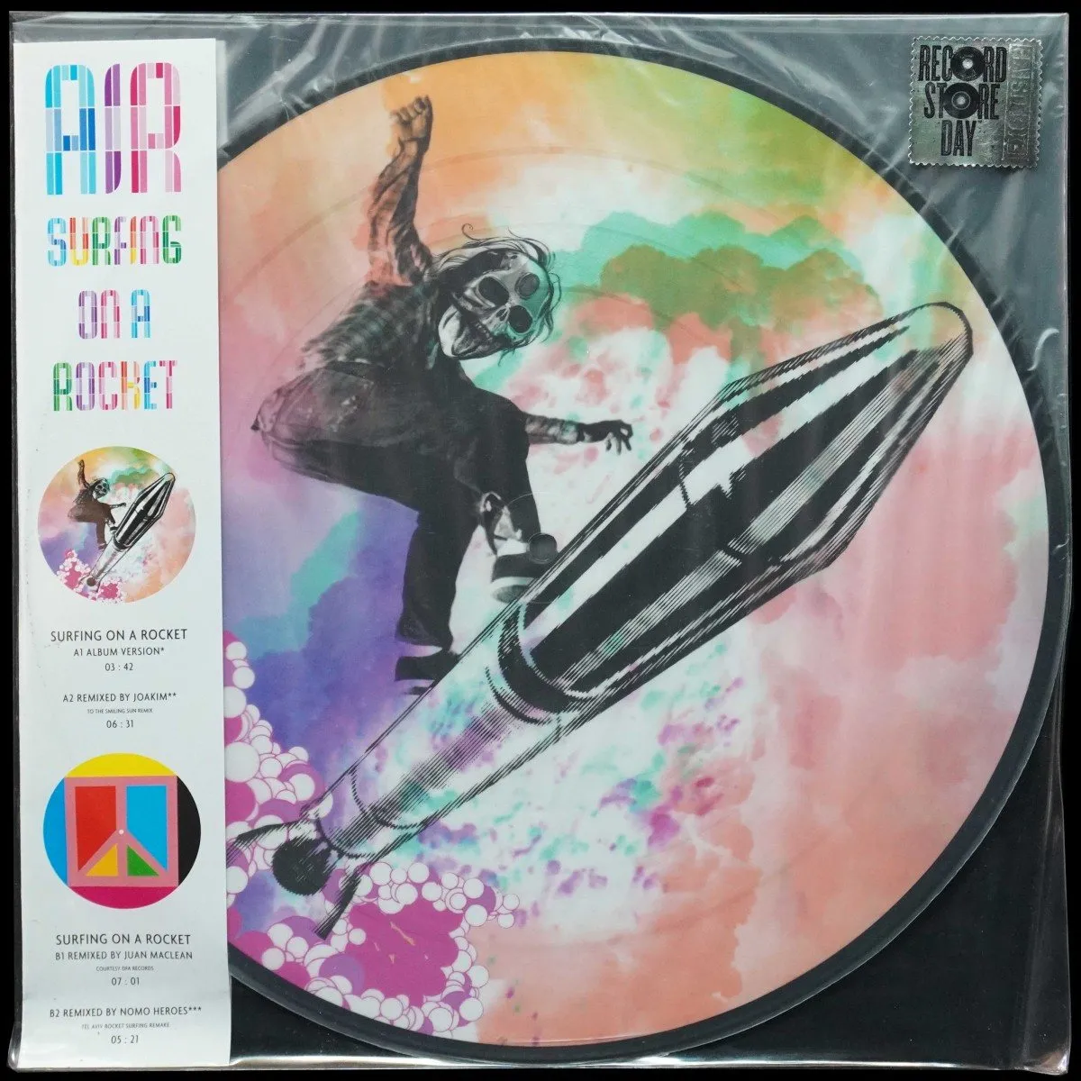 LP Air — Surfing On A Rocket (макси сингл,  picture disc (пикчер диск)) фото
