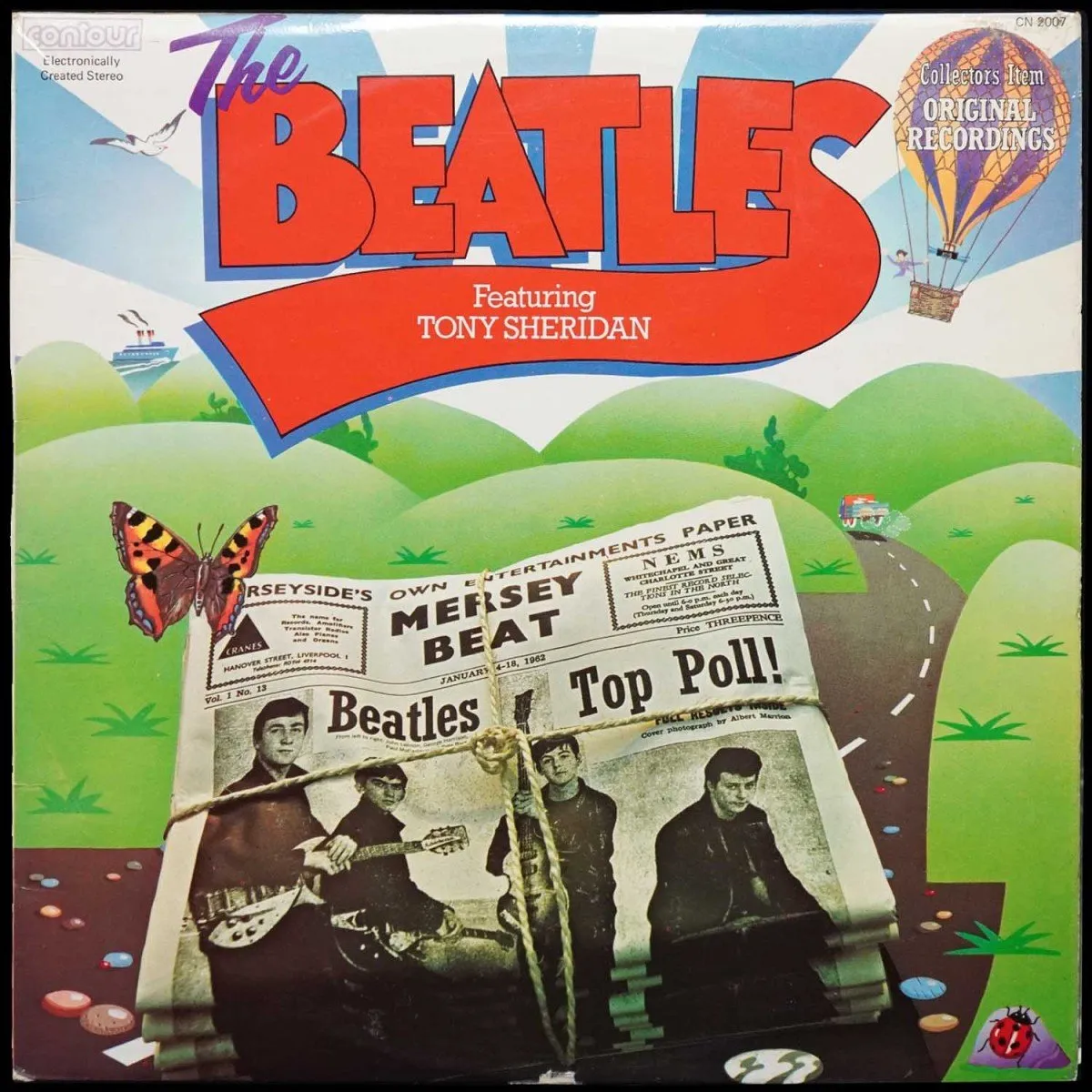 LP Beatles — Beatles Featuring Tony Sheridan фото