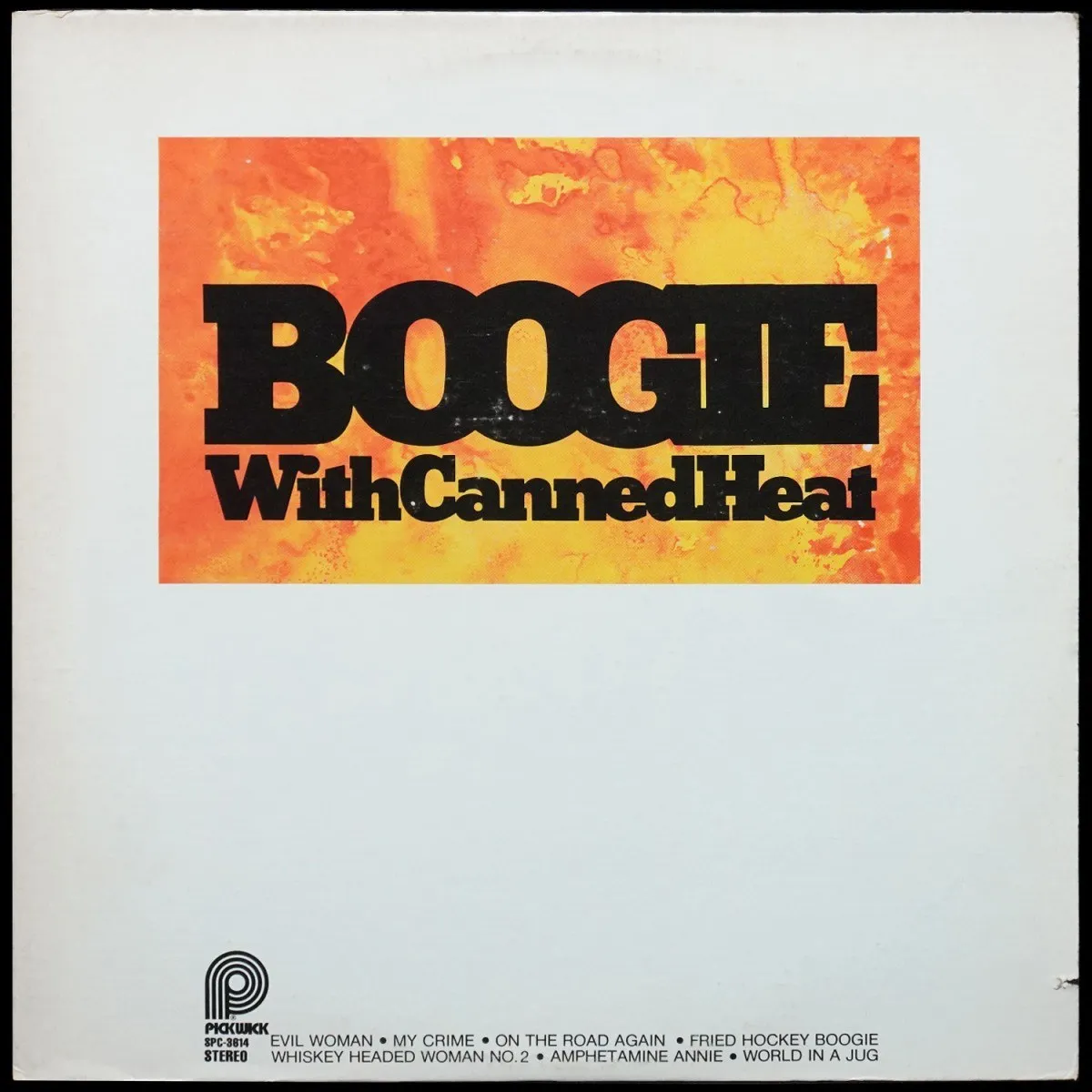LP Canned Heat — Boogie With Canned Heat фото