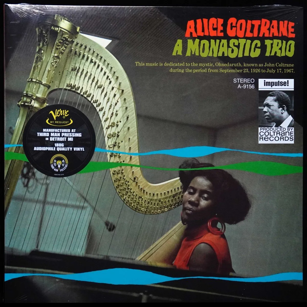 LP Alice Coltrane — A Monastic Trio фото